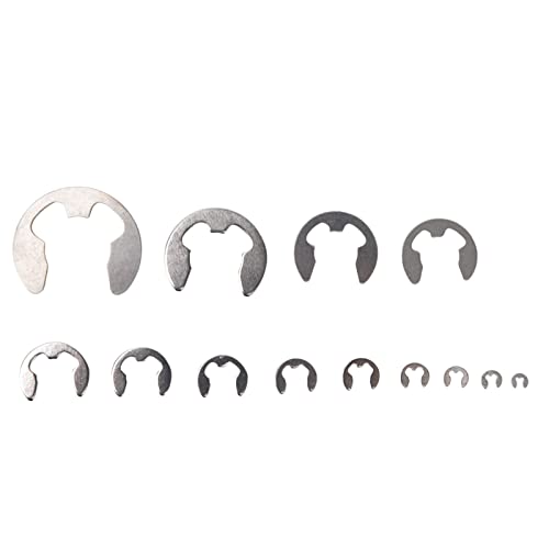 Retaining Ring, E Clip Standard Design 1.5mm-15mm Wide Use Good Match for Gear for Shaft for Bearing