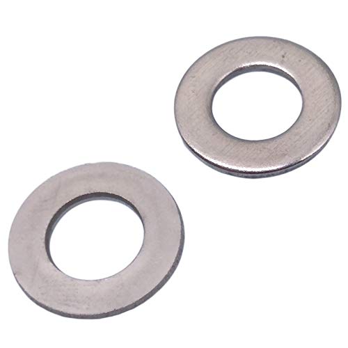 100pcs M8 8mm 304 Stainless Steel Metric Flat Washer Washers