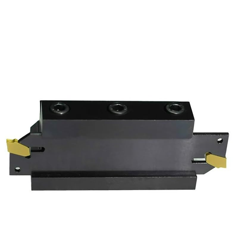 SPB232-S/SPB32-2 Parting Blade with 10 pcs GTN-2 Carbide Inserts Parting Grooving Cut-Off Tool Set, Slotted Tool SPB2-32 Set