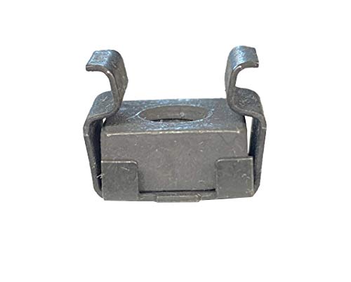 RackGold® M5 Black Snap Cage Nuts 100 Pack - USA Made