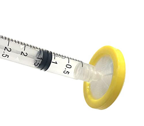 Syringe Filter Sterile, MCE 0.45μm 30mm Yellow (30/PK)