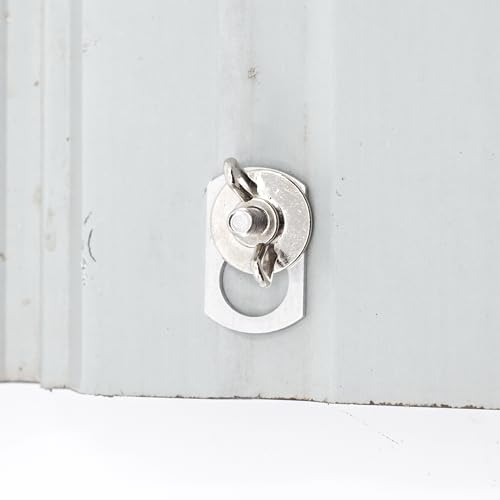 1/4" x 11/32" x 5/8" Aluminum Key Hole Washers for Hurricane Shutters (100) 100