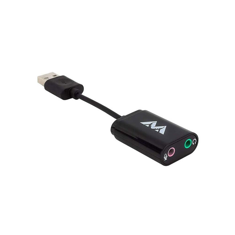 AntLion External Stereo USB to 3.5mm Headphone/Mic Sound Card