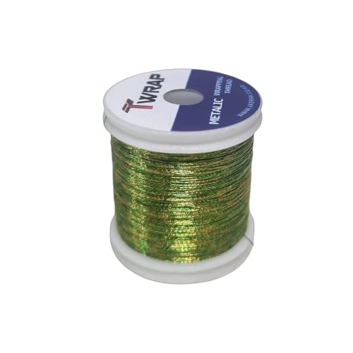Lot of 6ea 2 Tone Metallic Rod Wrapping Threads (JK013) for Fishing Rod Building