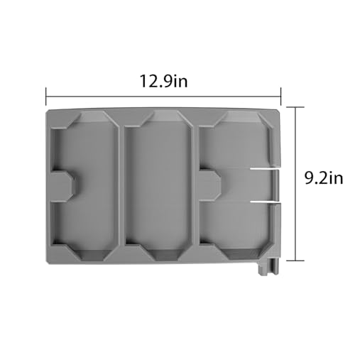 Adapter Board Compatible with Klein MODBOX | Compatible with Milwaukee Packout | Toolbox Snap-on Connector Adapter | Workshop Organization Solutions (1/2 Pcs) 1/2 Pcs