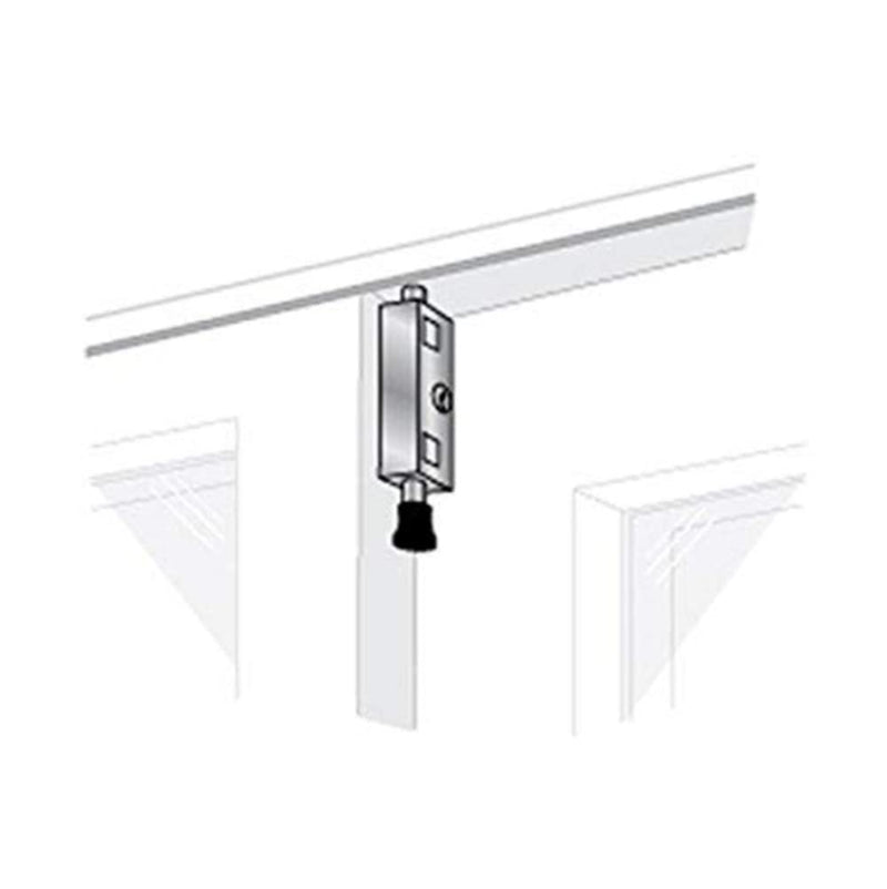Pro-Lok/Entry Armor Patio Door Lock – Sliding Glass Door Security Lock, Adjustable Child Resistant Lock for Sliding Doors, Heavy Duty Anti-Theft Door Brace for Enhanced Home & Apartment Security Aluminum