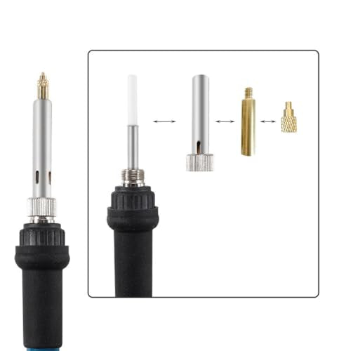 380PCS Heat Set Thread Inserts with M2 M2.5 M3 M4 M5 M6(1/4) M8 Insert Tips 1