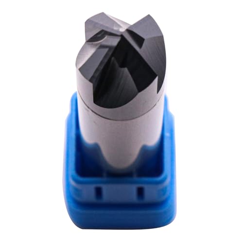 1/2" 4 Flute 90° Solid Carbide Chamfer End Mill, Double End, AlTiN Coated 4 flute 1/2"