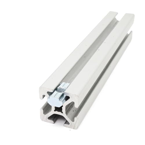 100Pcs 25 & 10 Series Aluminum Extrusion Profile M6 T-Slot Slide Nuts Hardware for 1 Inch x 1 Inch 1" 1010 1020 2525 2550 Extruded Aluminum Fastener Accessories 10 Series Type Nut