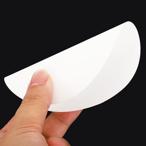 PATIKIL 200Pcs 11cm Qualitative Filter Paper Circles, Fast Speed Round Laboratory Filter Paper Chemical Industrial Oil Testing Funnel Filter Paper