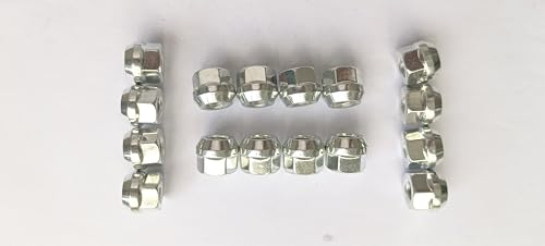 16pcs M10*1.25 ATV UTV Wheel Lug Nuts 85-2010 Replacement for Honda Suzuki Kawasaki Yamaha Arctic cat Can-am Front or Rear Studs