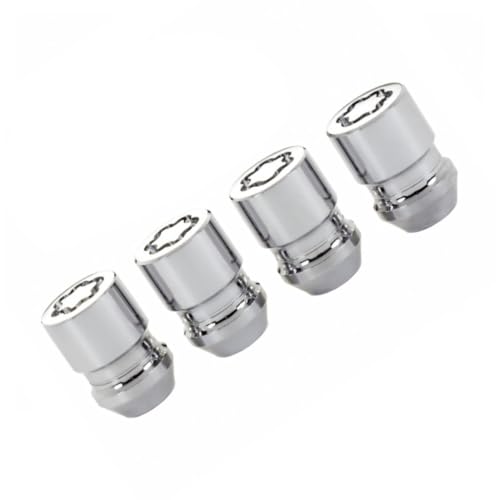 McGard Wheel Lock Nut Set for Honda Accord/Civic 1990-2020 | 4 Pack | Cone Seat | M12 x 1.5 | 19mm & 21mm Dual Hex | 1.28 in. Length | Chrome