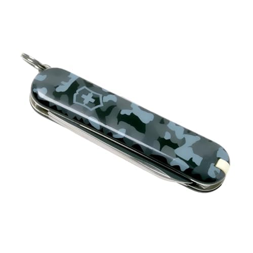 Victorinox Classic SD Swiss Army Knife, 7 Functions, Navy Camouflage