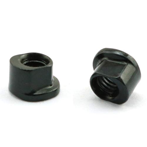 heyous 10 Sets Aluminum Alloy Keymod Screw and Nut Replacement Set for Railed Parts Fit Rail Sections for Hunting