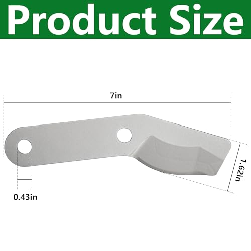 Adnee 3 Pcs SK5 Steel Lopper Replacement Blade-Bypass Lopper Blade for Tree Trimming-Replacement Blades Garden Tools Fit for PowerGear2 3 Pcs-silver