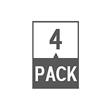 4-Pack - Made in USA - Premium Quality Multi-Purpose Rubber Spacer, 2" OD x 1/2" ID x 1" Thick (AVS-X19-19), for Home-Industrial-Automotive-Marine & More! Buy The Best!