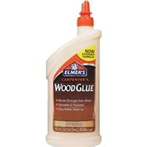 Elmer's Products E7020 Wood Glue, 16 oz, Tan 16 fl oz