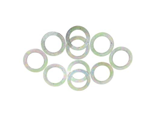 Bucket Pin Shims Washer (70mm x 45mm x 1.5mm) - Set of 10, Compatible with Various Earthmoving Machines - Durable Replacement Parts for Improved Performance