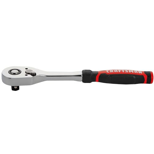 CRAFTSMAN Low Profile Ratchet, 1/2 Inch Drive, 72 Tooth (CMMT86823)