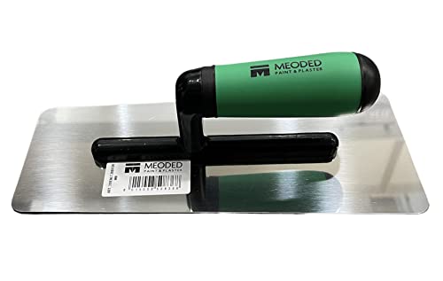 Stainless Steel Plaster Trowel, (11x4.7inch) Venetian Plaster Trowel, Plaster Tool, Large 280x120 mm, Meoded Paint & Plaster
