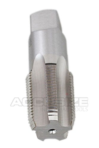 Accusize 3/4"-14 HSS Taper Pipe Tap - NPT, NPT-34 | 3/4"-14, 5 Flutes, 3-1/4" OAL, HSS Taper Pipe Tap - NPT 5 Flutes, 3/4"-14