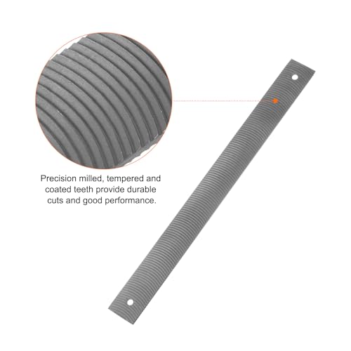 HARFINGTON Flexible Body File 14 Inch High Carbon Steel Medium Teeth Cut Flat Metal Files Polisher Tool for Car Grinding