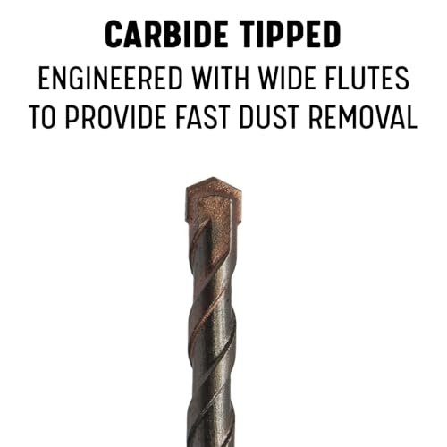 Drill America 1/2" X 24" PRO Series SDS-Plus Hammer Bit Drill Bit 1/2 in 24"