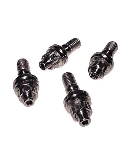 Titanium Turbo to Manifold Stud Kit – M10x1.5mm Thread – 4Pc Heat-Resistant Lightweight Hardware for Turbocharger & Exhaust Systems | Str8UpRevving Approved (12 Point (Raw Silver), M10x1.50) 12 Point (Raw Silver)