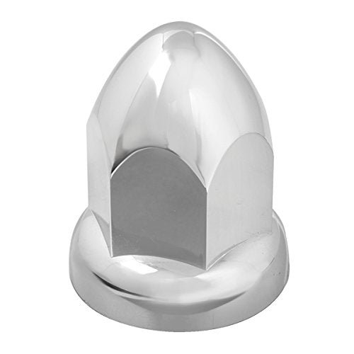GG Grand General 10276SP 33 mm X 2-3/8 Inches Chrome Plastic Nut Cover with Flange 33mm x 2-3/8 inches Bullet Push-On