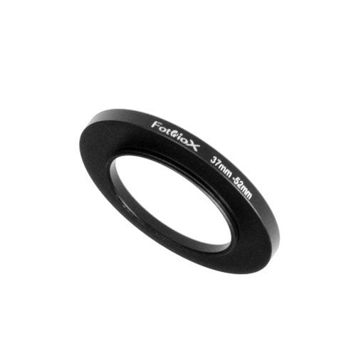 Fotodiox Metal Step Up Ring Filter Adapter, Anodized Black Aluminum 37mm-52mm 37-52 mm Single