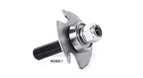 Amana Tool 53400-1 Slotting Cutter Assembly 3 Wing x 1-7/8 D x 1/16 CH x 1/2 Inch SHK Router Bit