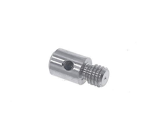  [AUSTRALIA] - SUXING CMM Probe Thread Adapter M3 Outer Thread Shank to M2 Inner Thread 4mm Diameter 5mm Long D4*L5