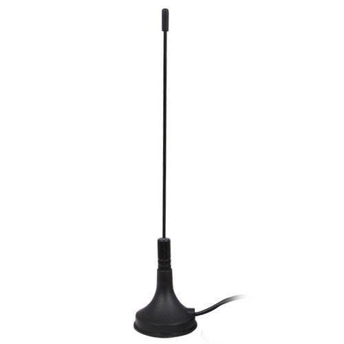 HDTV Antenna - August DTA180 - Portable Mini Digital Aerial with Magnetic Base - Easy Setup - Optimized for Free Over-The-Air HD Channels - Compact Design - Clear Reception