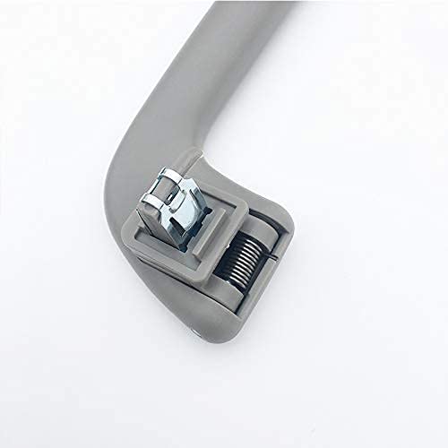 Auto Roof Pull Handle Grab Rail Grey with Hook LH=RH Universal for Toyota for Corolla for Rav4 Yaris Vios OEM:74610-52020 (Front Handrail Without Hook(Gray) 1Pcs) Front Handrail Without Hook(Gray)1Pcs