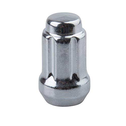 Tusk Tapered Spline Drive Lug Nut Kit with Lug Nut Key 12mm x 1.50mm Thread Pitch (16 Pack) Chrome Compatible with Polaris RZR/Ranger/General/Compatible with Can-Am Maverick X3