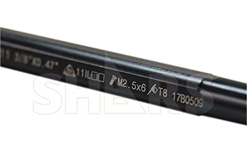 Shars 3/8" x 4" LH Internal Indexable Threading Boring Bar 404-2715 P] 3/8" x 4" Left Hand
