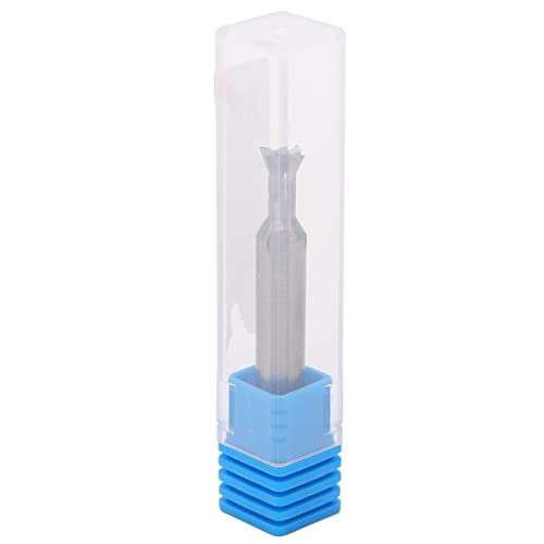Dovetail Cutter Carbide End Mill 6mm Shank 4 Flute for Wood Aluminum Slotting Milling 50mm Length (65°) 65°