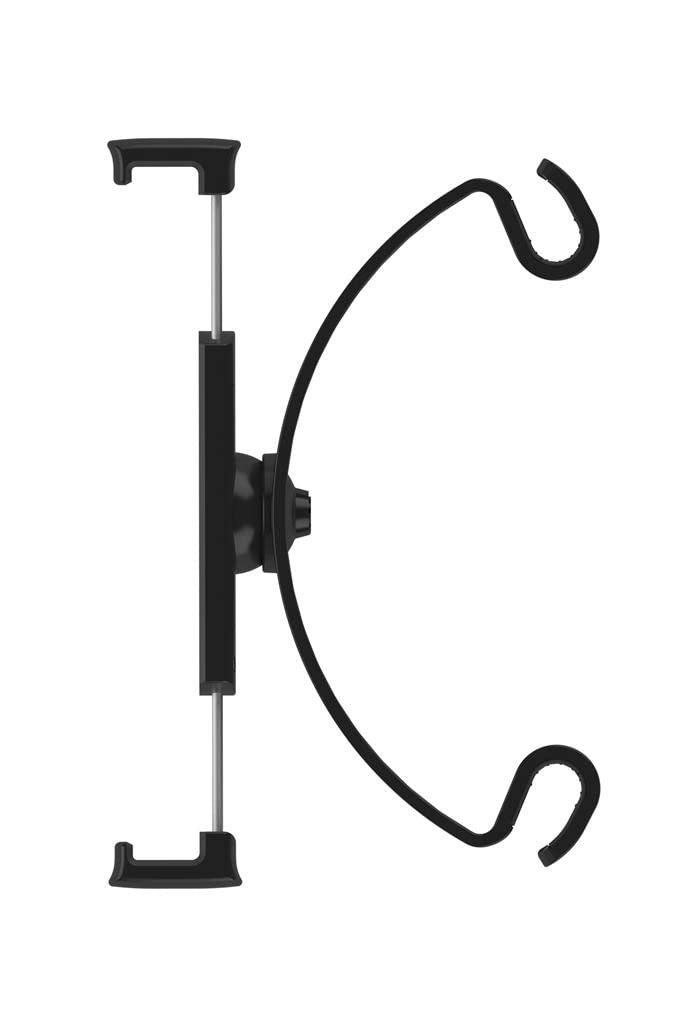 Kenu Airvue | Car Headrest Tablet Mount for iPad mini, iPad Air, iPad Pro, Galaxy Tablets, Android Tablets, Kindle Fires and Surface Pros Tablet Stand | Black