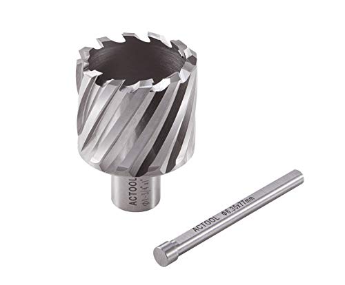 1-3/4" Diameter × 1" Depth of Cut HSS ANNULAR Cutter with 3/4'' Weldon Shank 1-3/4'' x 1''