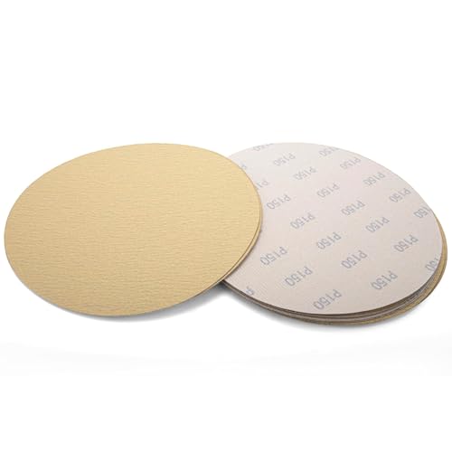 2 Piece Set of 9 in Support Pads with 15 Piece Set of 150 Grit