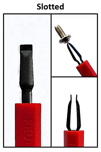 LLC Holding Screwdriver, Screw Starter (5 Pack - Slotted/Phillips)