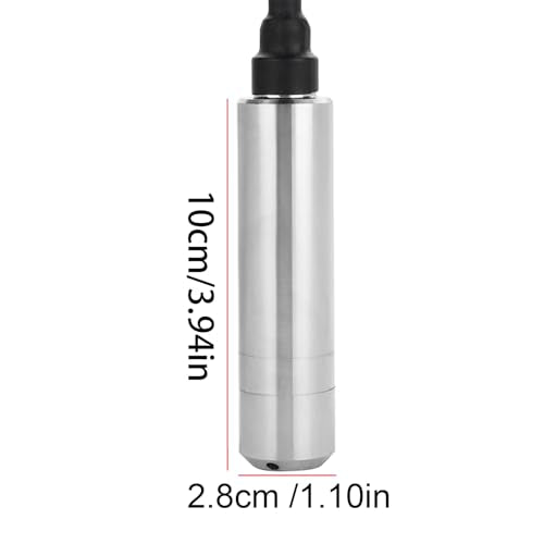 Water Level Sensor TL231 Input Liquid Level Transmitter Sensor for Tank 0-5m Range Depth, DC24V 4-20mA