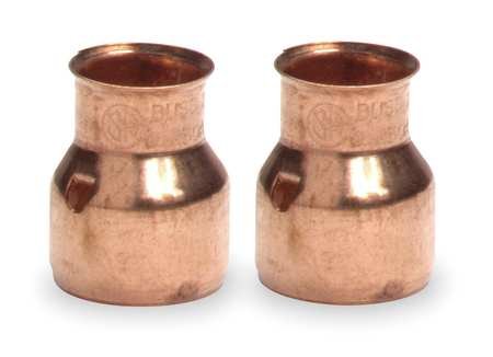 Pack of (2) Cooper Bussmann NO 263 Number-263 Non Rejection Pair Cartridge Fuse Reducers