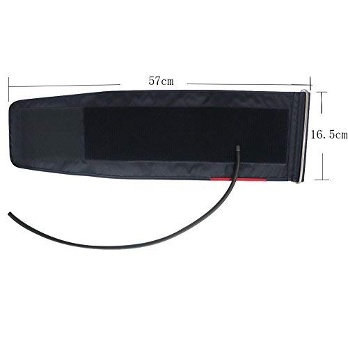 Manual Blood Pressure Cuff, Single Tube Cuff with Pressure Gauge and Inflation Bulb (Large Adult)