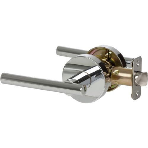 Kain Design Contemporary Polished Chrome Passage Euro Door Lever Hardware (Hall and Closet) Passage (Hall & Closet)