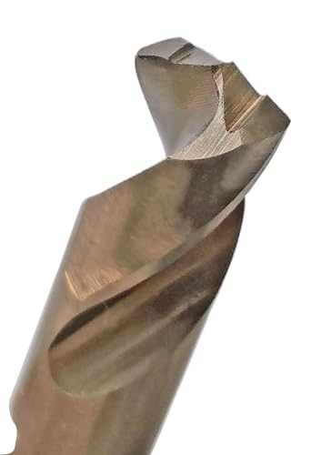 NordWolf 3/4" M35 Cobalt Stubby Drill Bit for Stainless Steel & Hard Metals, with 7/16" Hex Shank for Quick Chucks & Impact Drivers 3/4 in