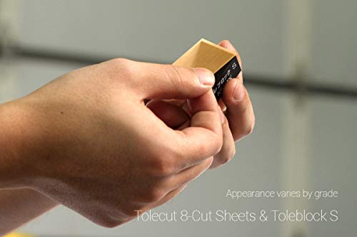 Toleblock S for Tolecut 8-Cut Block Sheets, 971-0047, 2 Blocks Block S for 8-Cut