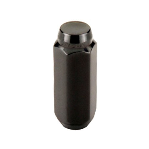 McGard 64025 Black (M14 x 2.0 Thread Size) Cone Seat Style Lug Nut, (Set of 4)