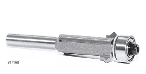 Amana Tool - 47160 Carbide Tipped Flush Trim V-Groove 5/8 Dia x 1" 4 Shank