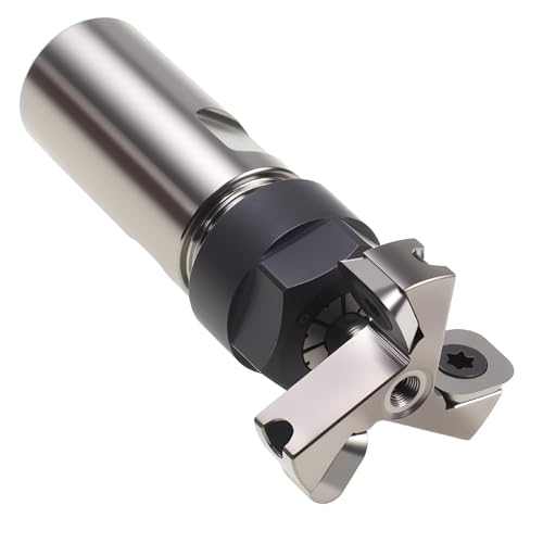 1.5-Inch Carbide Shaping Disc for Wood Carving 3-Blade Replaceable Cutter Design 5/8-11 Thread Angle Grinder Attachment Woodworking Abrasive Tool for Shaping, Slotting & Flat Bottom Cleaning 1.5-Inch